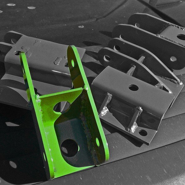 2 Inch Extended Leaf Spring Shackles H3 Hummer Schwarttzy