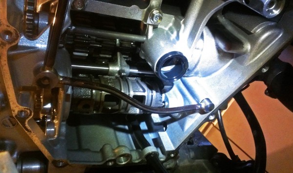 Kawasaki Ninja 636 Shifter Focks and Drum