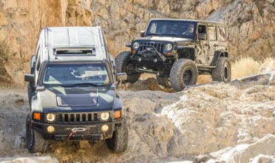 El Paso Mountain Off-Road Hummer Jeep