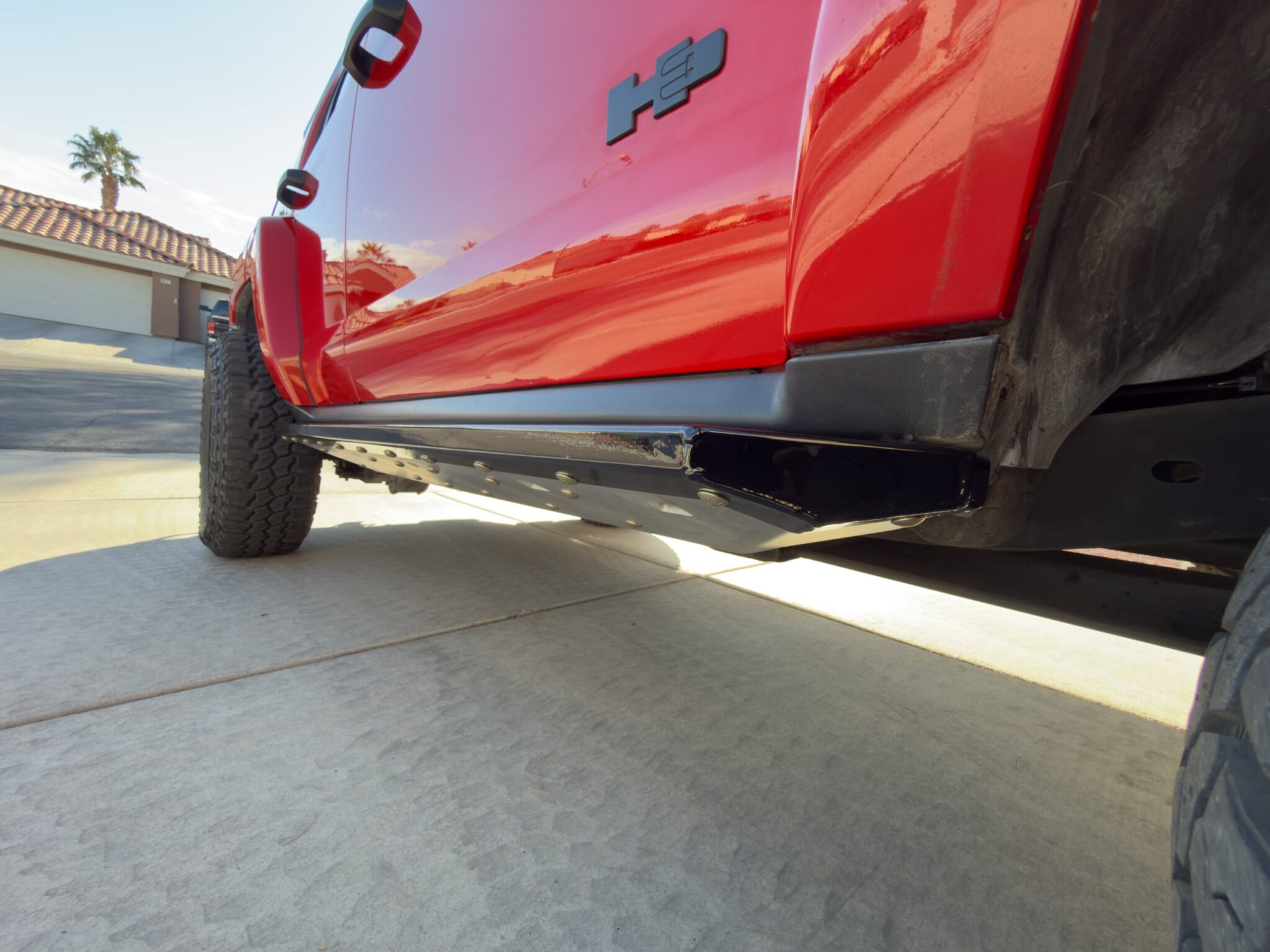 Shape Hummer Rocker Rock Sliders, Rocker Panel Protection, H3 Hummer – Schwarttzy.com
