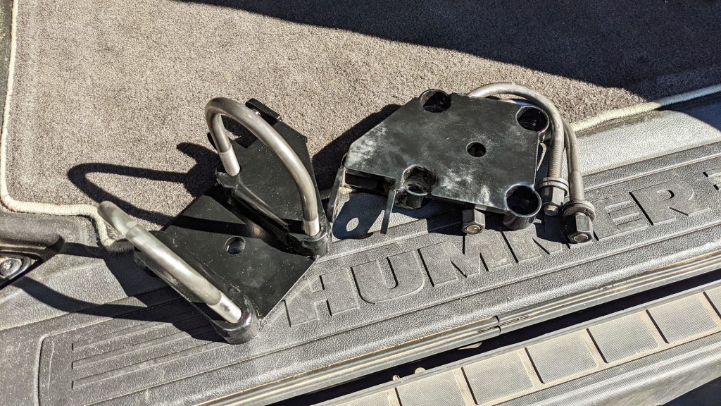 4th Gen High Clearance Leaf Spring Bolt Plate H3 Hummer