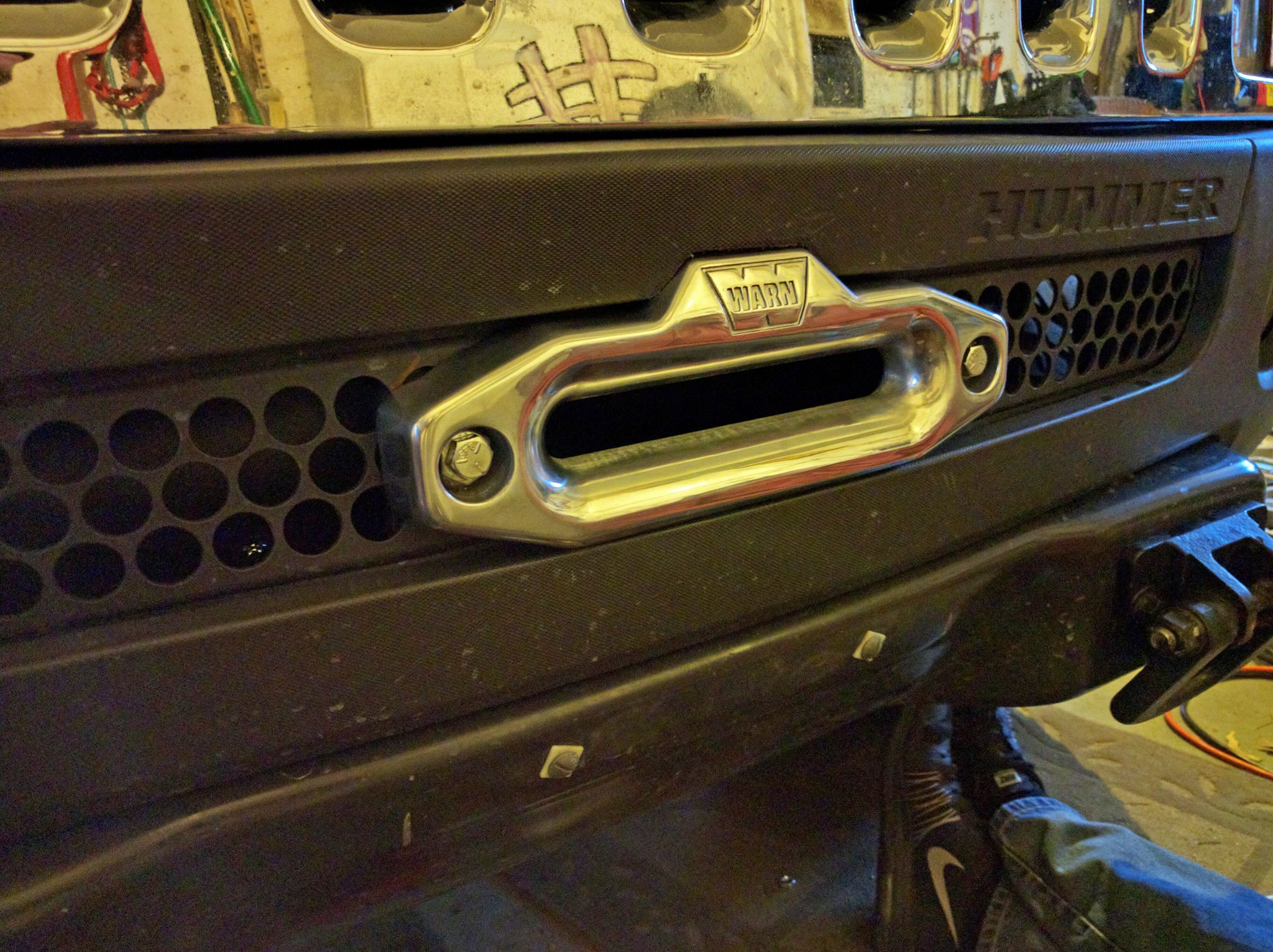 H3 Hummer Hidden Winch Mount Schwarttzy