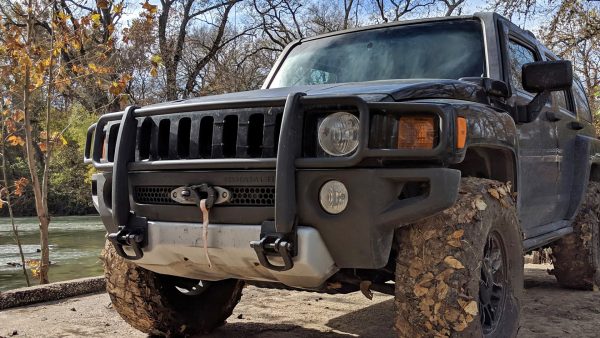 H3 Hummer Hidden Winch Mount