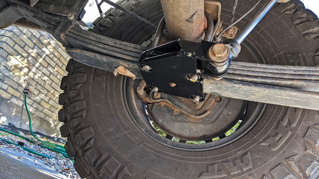 High Clearance Leaf Spring Bolt Plate