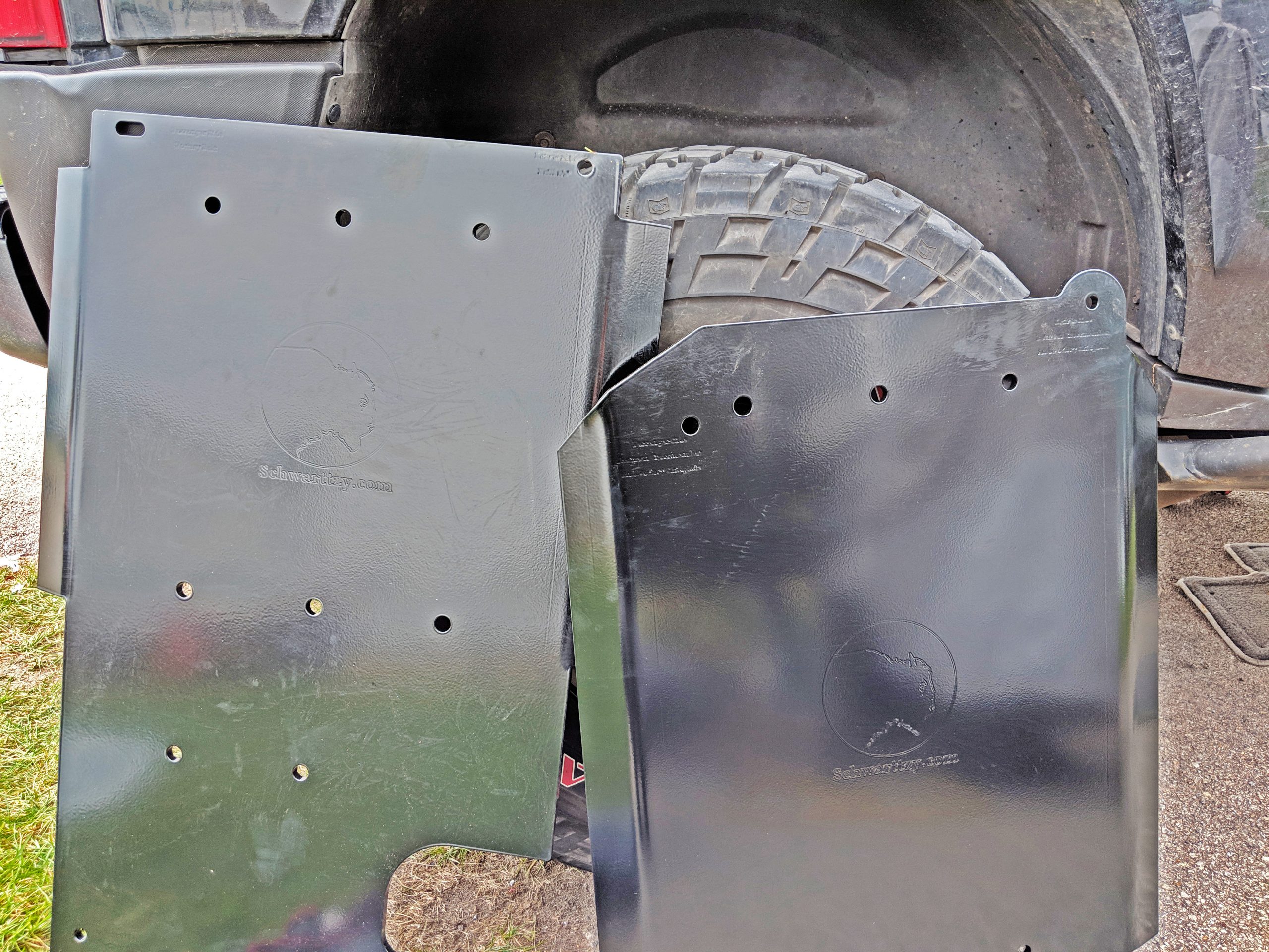 Skid Plates, Under Body Protection, H3 Hummer Schwarttzy