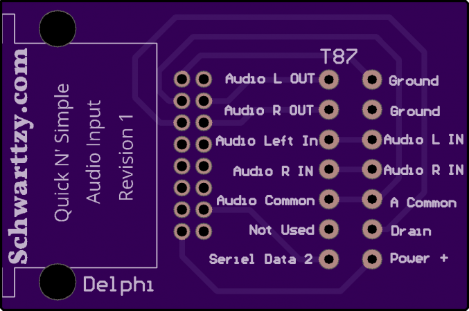 Fixing the Auxiliary Audio Input – Schwarttzy.com