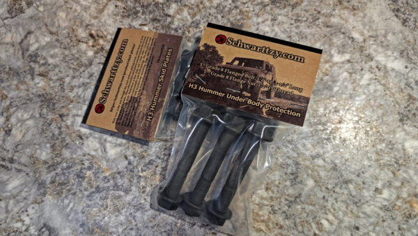 Bag of Bolts for Skid Plates