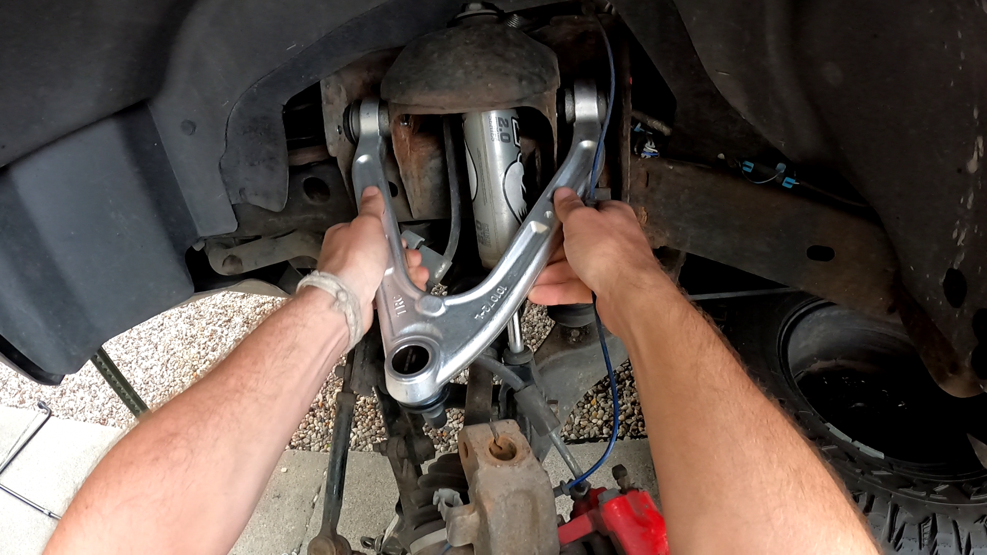 Upper Control Arm H3 Hummer Replaced Schwarttzy