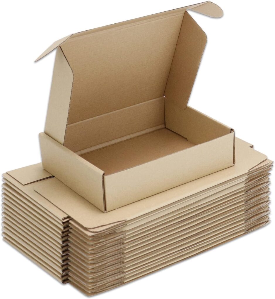 10" x 10" x 2" Corrugated Cardboard Packing Small Mailer Box